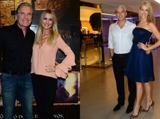 Roberto Justus e Ana Hickmann levaram seus pares