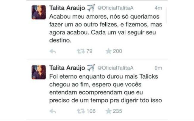 Talita fala sobre fim de relacionamento com ex-BBB: