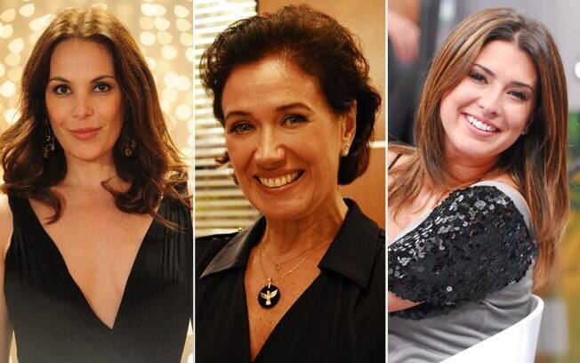 Carolina Ferraz, Lilia Cabral e Fernanda Paes Leme