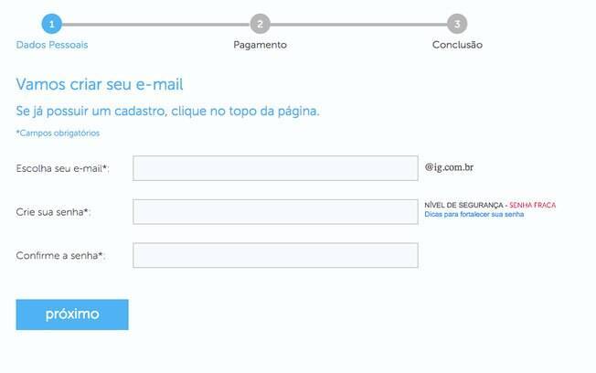 iG Mail terá cerca de 33 milhões de endereços liberados a partir desta segunda-feira