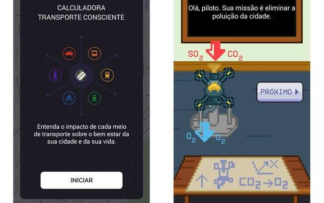 Aplicativo Nosso Transporte oferece dicas de locomoção para auxiliar as pessoas a fazerem escolhas conscientes, economizando e cuidando do meio ambiente