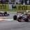 Hamilton, que largou na pole, manteve a liderança no início da prova. Foto: AP