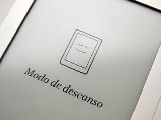 Tela de descanso do Kobo Glo