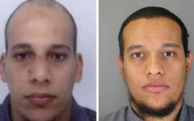 Polícia fez apelo para localizar os irmãos Said Kouachi e Cherif Kouachi, suspeitos de participarem de ataque a revista