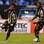 Acompanhado por Andrezinho, Cidinho corre para comemorar após marcar o primeiro do Botafogo no jogo. Foto: Futura Press