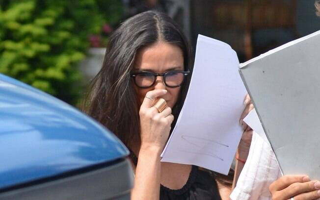Demi Moore: de volta ao trabalho