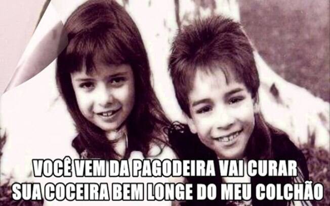 Letra correta: Você vem da pagodeira vai curar sua canseira bem longe do meu colchão (Sandy e Junior - Abre a Porta, Mariquinha)