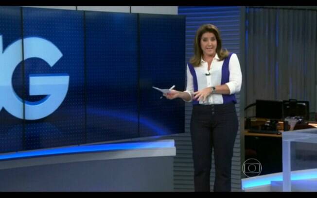 Christiane Pelajo pediu desculpas ao vivo no encerramento do 'Jornal da Globo' na madrugada desta quarta (16)