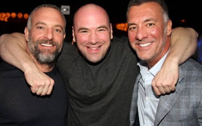 Dana White e os irmãos Fertitta , donos do UFC