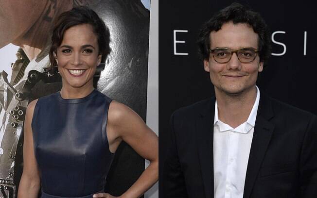 Alice Braga e Wagner Moura lançam 'Elysium', em Los Angeles