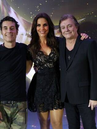 Dinho, Ivete e Fábio Jr.