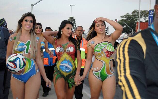 Gatas Pintam O Corpo Na Torcida Para A Copa Do Mundo Veja Fotos Copa Do Mundo IG