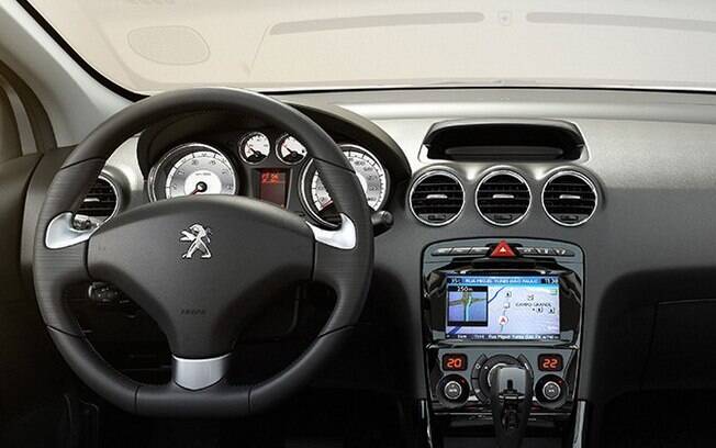 Interior do Peugeot 308