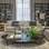 Com 35 m², o ambiente Estar da Família foi criado por Paula Magnani. Ela apostou em uma base neutra para garantir a atmosfera cosmopolita que desejava. Foto: Divulgação