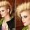 Modelo usa o corte com uma pegada punk. Foto: Getty Images