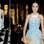 A modelo Amber Le Bon de vestido Peter Pilotto. Foto: Getty Images