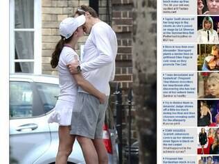 Pippa Midlleton e o namorado na Inglaterra