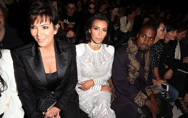 Kris Jenner, Kim Kardashian e Kanye West sãos e salvos