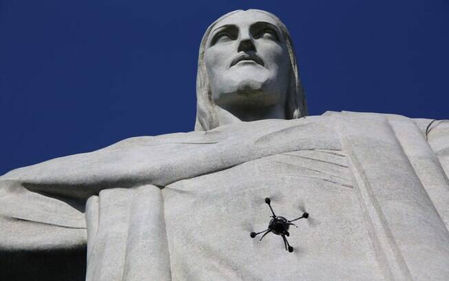 Com ajuda de drones e software, Cristo Redentor ganha versão 3D