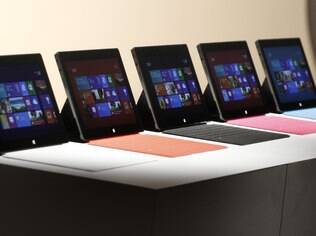 Tablets da linha Surface chegarão ao mercado em 26 de outubro, junto com nova versão do Windows