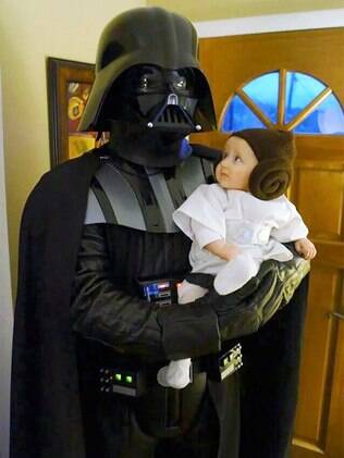 Darth e Princesa Leah