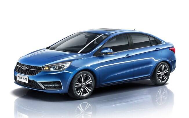 O sedã médio Arrizo 5 virá importado e ainda não tem data para chegar. Ainda assim, estará no estande da Chery no Salão do Automóvel de São Paulo.