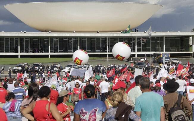Além de Brasília, ato da CUT contra a mudança na lei da terceirização aconteceu em outras cidades do País, como São Paulo