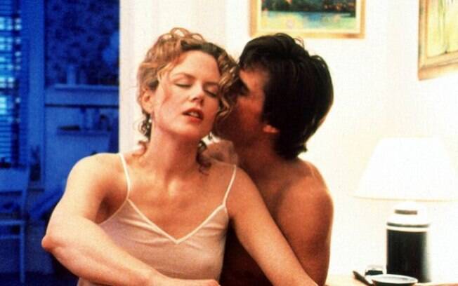 Cruise contracenou com Nicole Kidman, sua mulher na vida real à época, e sob a direção do polêmico cineasta Stanley Kubrick. Foto: Reprodução
