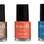 Linha de esmaltes da Make B nas cores "Ocean Drive Gold", "Ocean Drive Orange" e "Ocean Drive Blue" | R$ 12,99 (cada). Foto: Divulgação