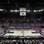 A arena do basquete não estava lotada no começo do jogo AP. Foto: AP
