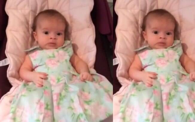 Valentina, Filha do humorista Wellinton Muniz com Mirella Santos