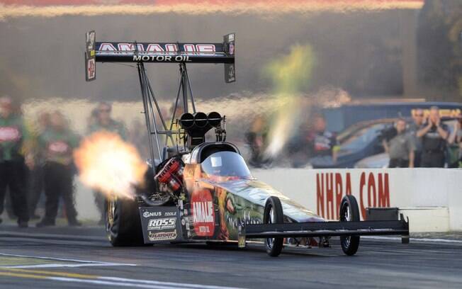 Dragster em ação nos EUA