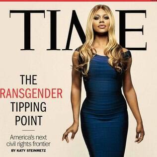 Laverne Cox na capa da revista TIME