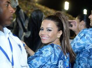 Famosos no camarote da Boa na Sapucaí