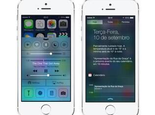 iOS 7 é a versão atual do sistema operacional da Apple para dispositivos móveis como iPhone e iPad