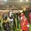 Diego Forlán foi a outra estrela internacional apresentada neste sábado. O novo jogador do Inter saudou os torcedores antes do jogo com o Cruzeiro, no Beira-Rio. Foto: Futura Press