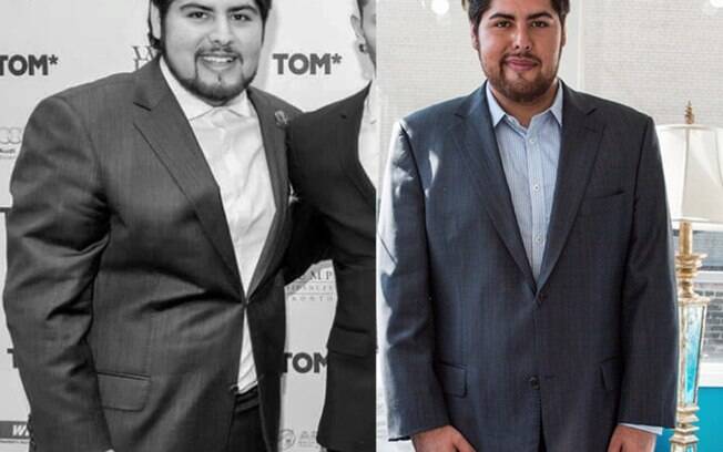 Roberto Vasquez antes de jogar 'Pokémon Go' e depois de completar o game