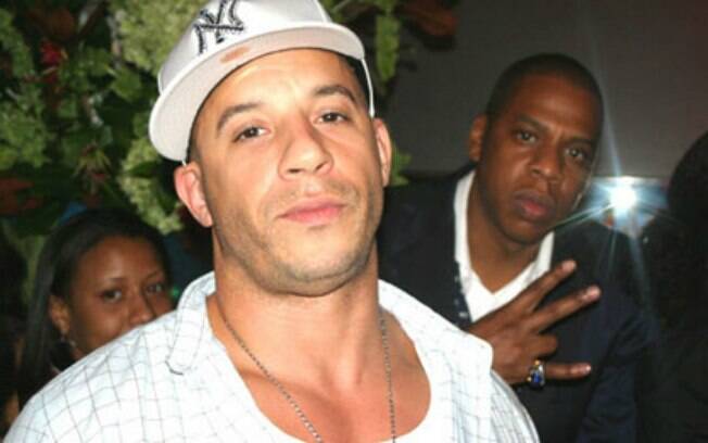 Jay-Z fez o photobomb em Vin Diesel