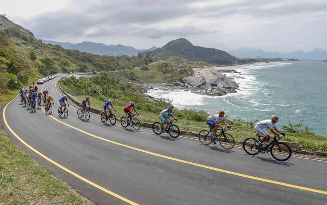 Prova do ciclismo de estrada classe C4-5 na Paralimpíada Rio 2016