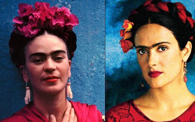 Em 2002, Salma Hayek interpretou a vida da pintora mexicana Frida Kahlo, no longa 