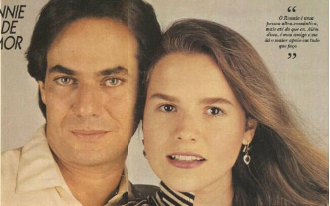 Ronnie Von e Bia Seidl namoraram e se casaram em 1984