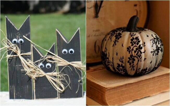 Enfeites de Halloween também podem deixar sua casa mais diveritda ou sofisticada Enfeites de Halloween também podem deixar sua casa mais diveritda ou sofisticada