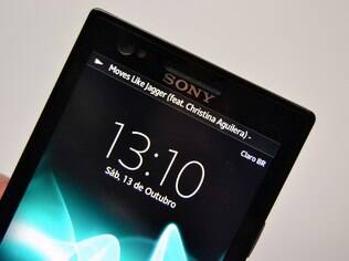 Xperia P roda versão 2.3 do Android