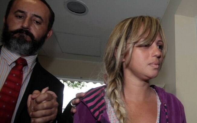Adriana Almeida, viúva de Renné Senna, foi inocentada após seis dias de julgamento de repercussão nacional. Foto: Roberto Moreyra / Agência O Globo