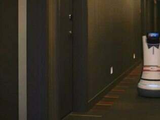 Robô é usado em hotel da Califórnia
