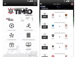 Aplicativo Almanaque do Timão reúne dados de mais de 5.400 jogos, 1.300 jogadores e 110 técnicos do Corinthians desde 1910. Disponível para Android e iOS gratuitamente