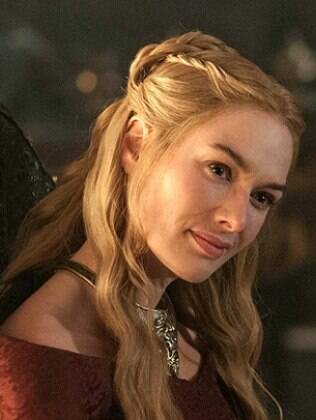 A atriz Lena Headey no papel de Cersei Lannister