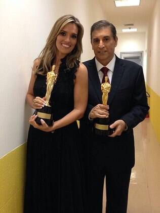 Carlos Nascimento no Troféu Imprensa