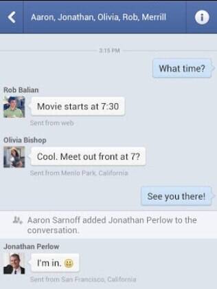 Facebook Messenger é aplicativo de mensagens da rede social