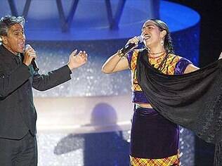 Caetano Veloso canta no Oscar
